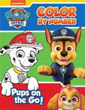 Pups on the Go: Paw Patrol, Color By Number Activity Book BIBLIONEPAL