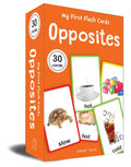 My First Flash Cards Opposites : 30 Early Learning Flash Cards For Kids BIBLIONEPAL