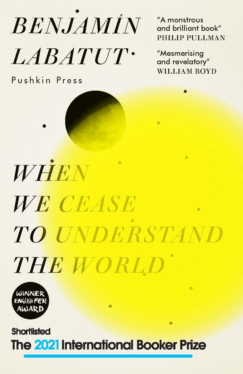 When We Cease to Understand the World BIBLIONEPAL